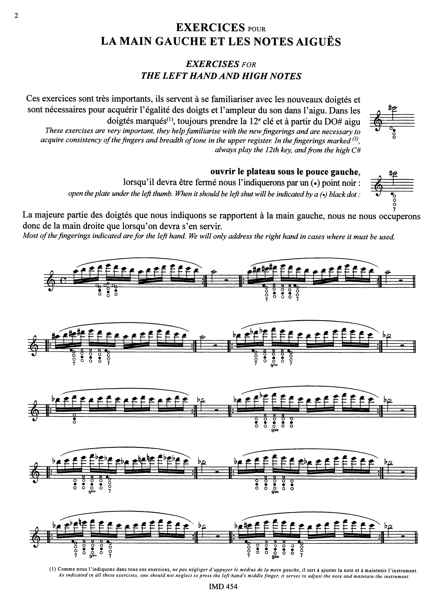 A. Pierre Sainte-Marie Bass Clarinet Method page 2