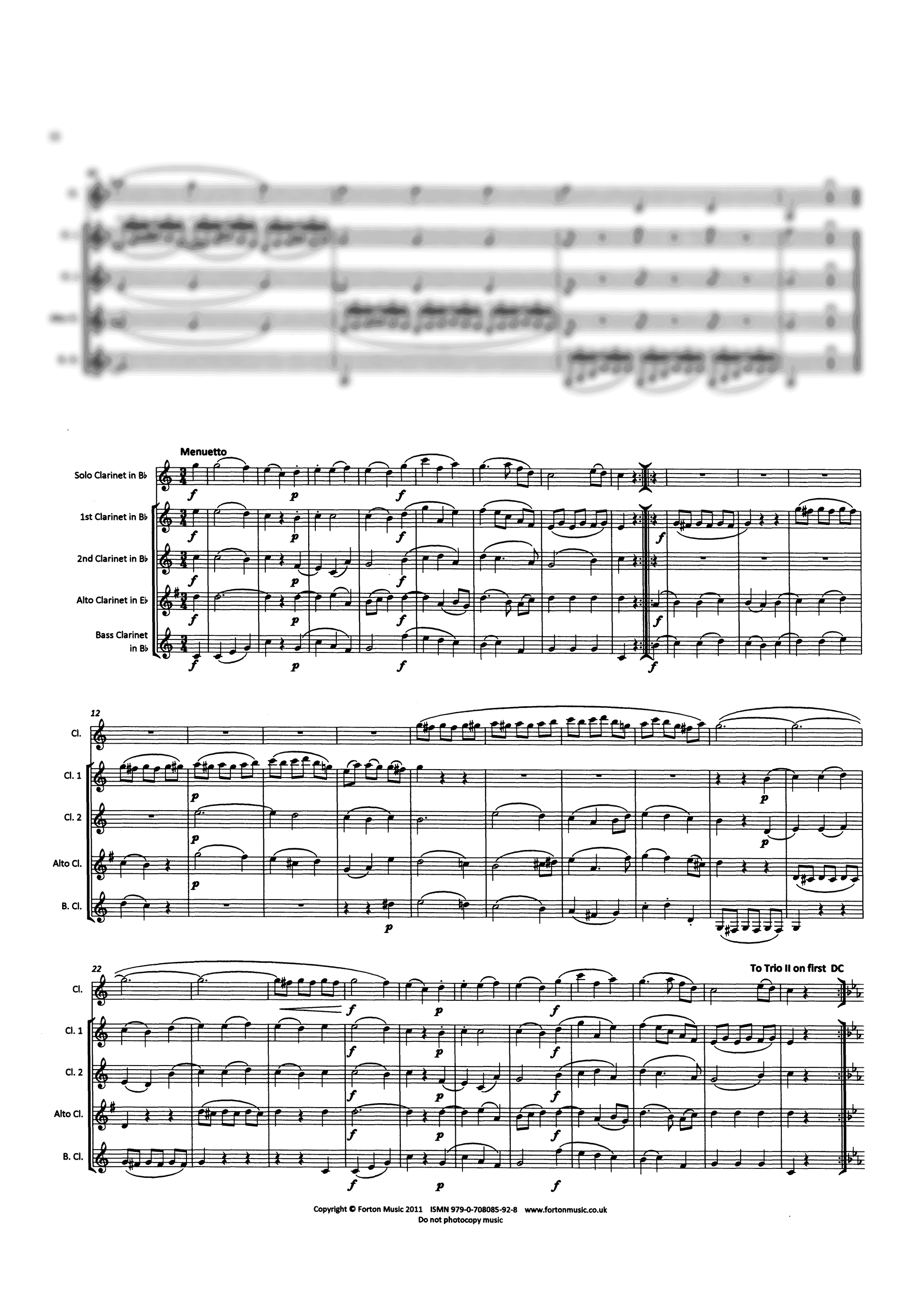 Clarinet Quintet, K. 581 - Movement 3