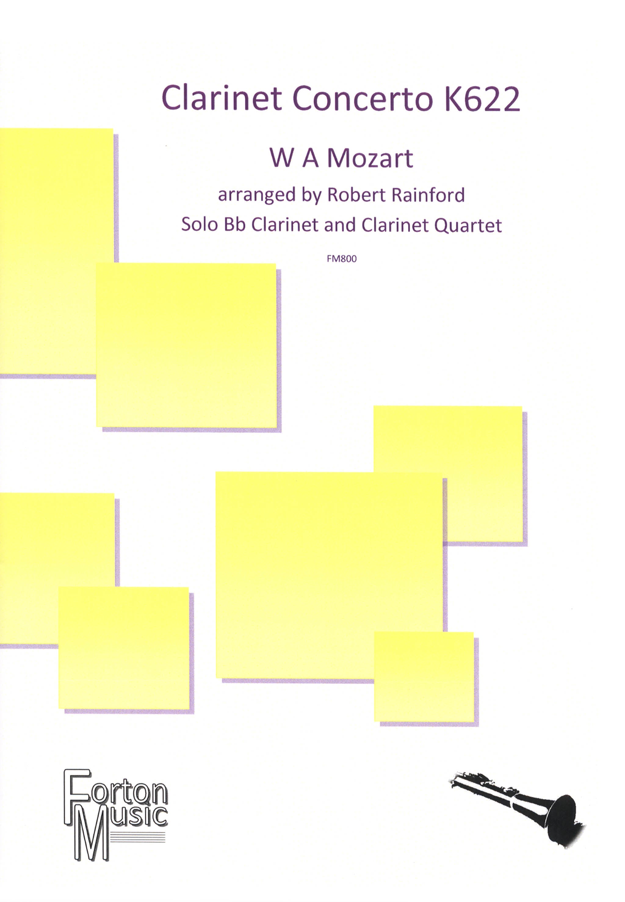 Clarinet Concerto in A Major, K. 622 Cover