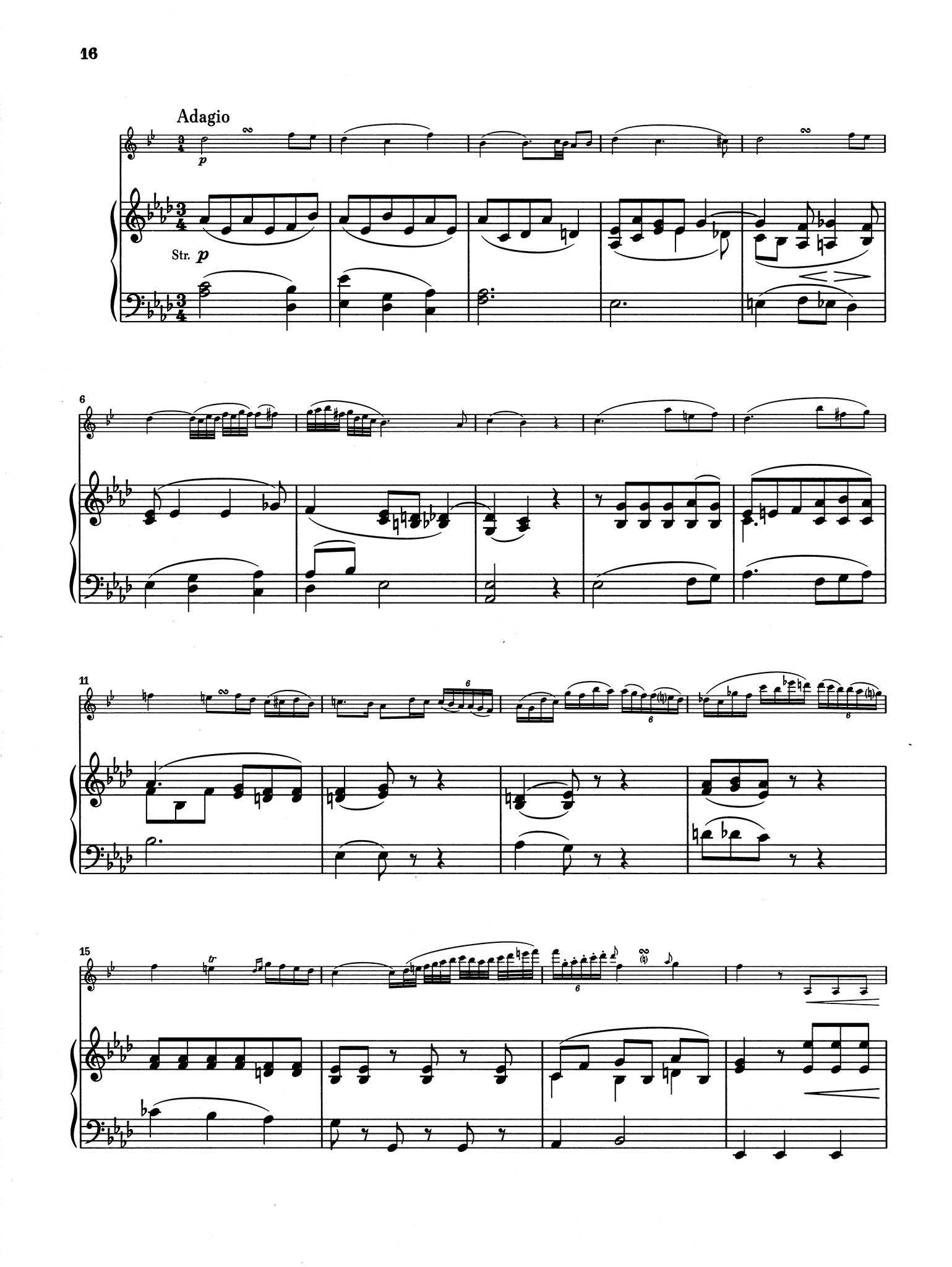 Clarinet Concerto No. 1 in C Minor, Op. 26 - Movement 2