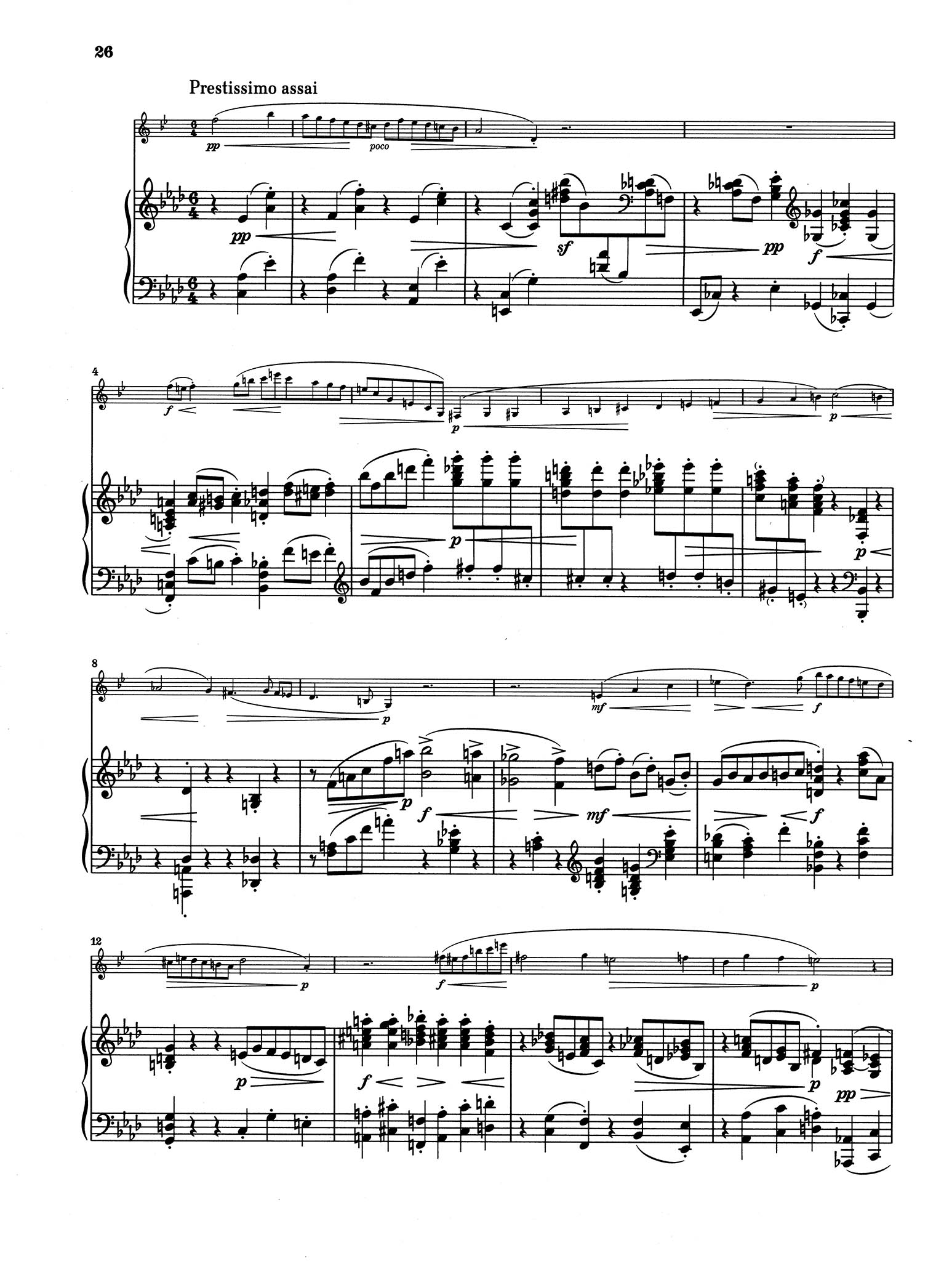 Sonata in A-flat Major, Op. 48 No. 1 - Movement 4