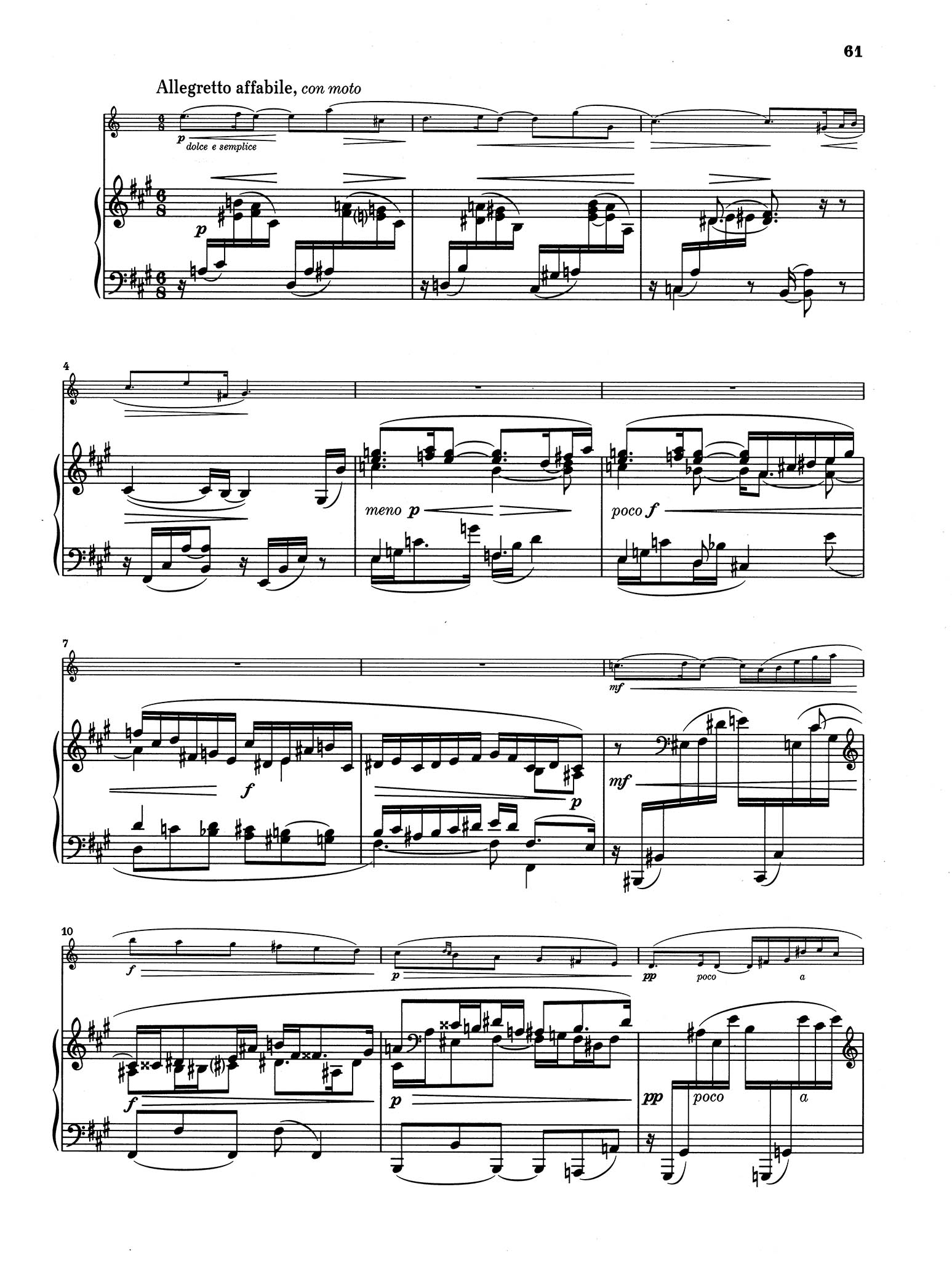 Sonata in F-sharp Minor, Op. 49 No. 2 - Movement 4