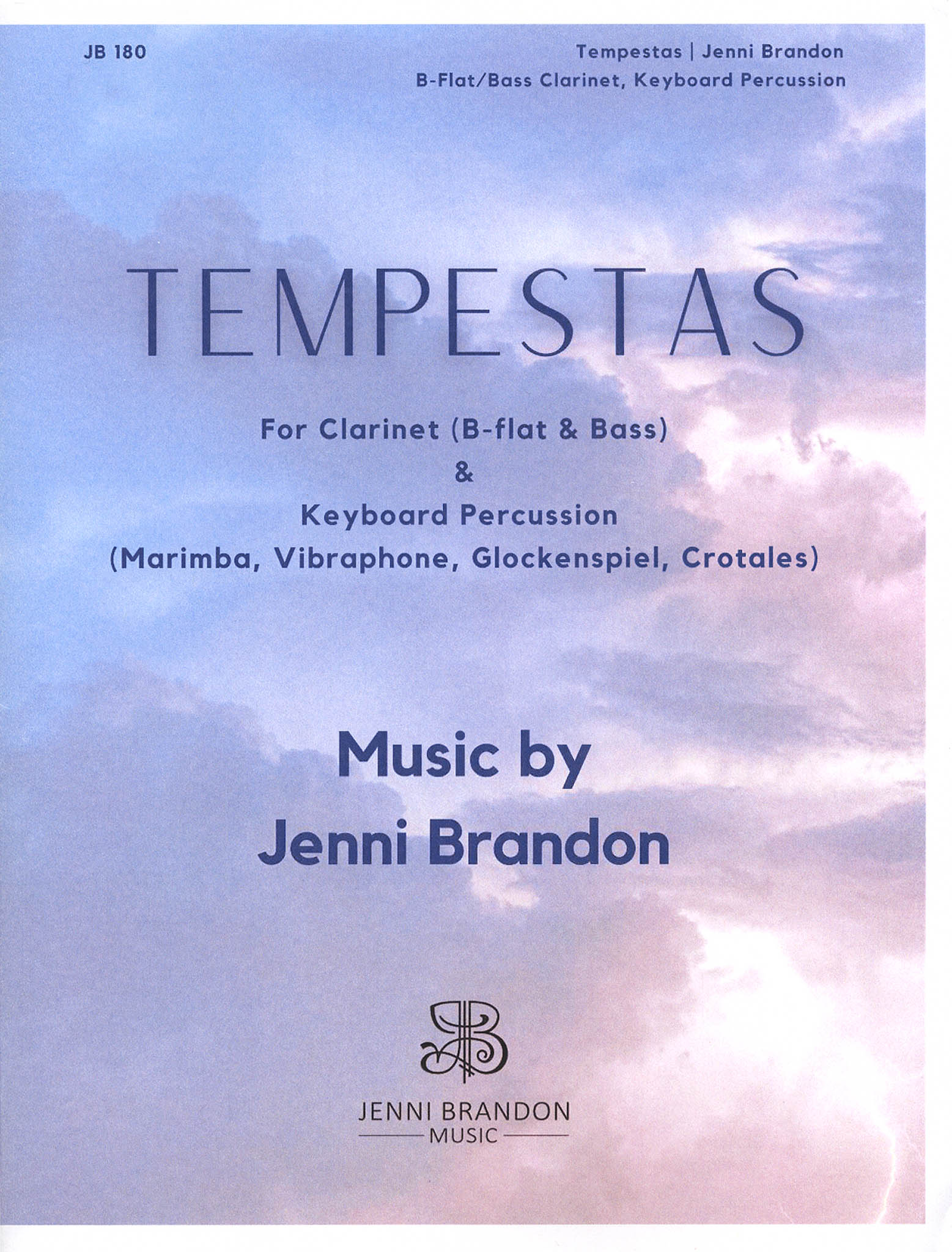 Brandon Tempestas clarinet and percussion cover