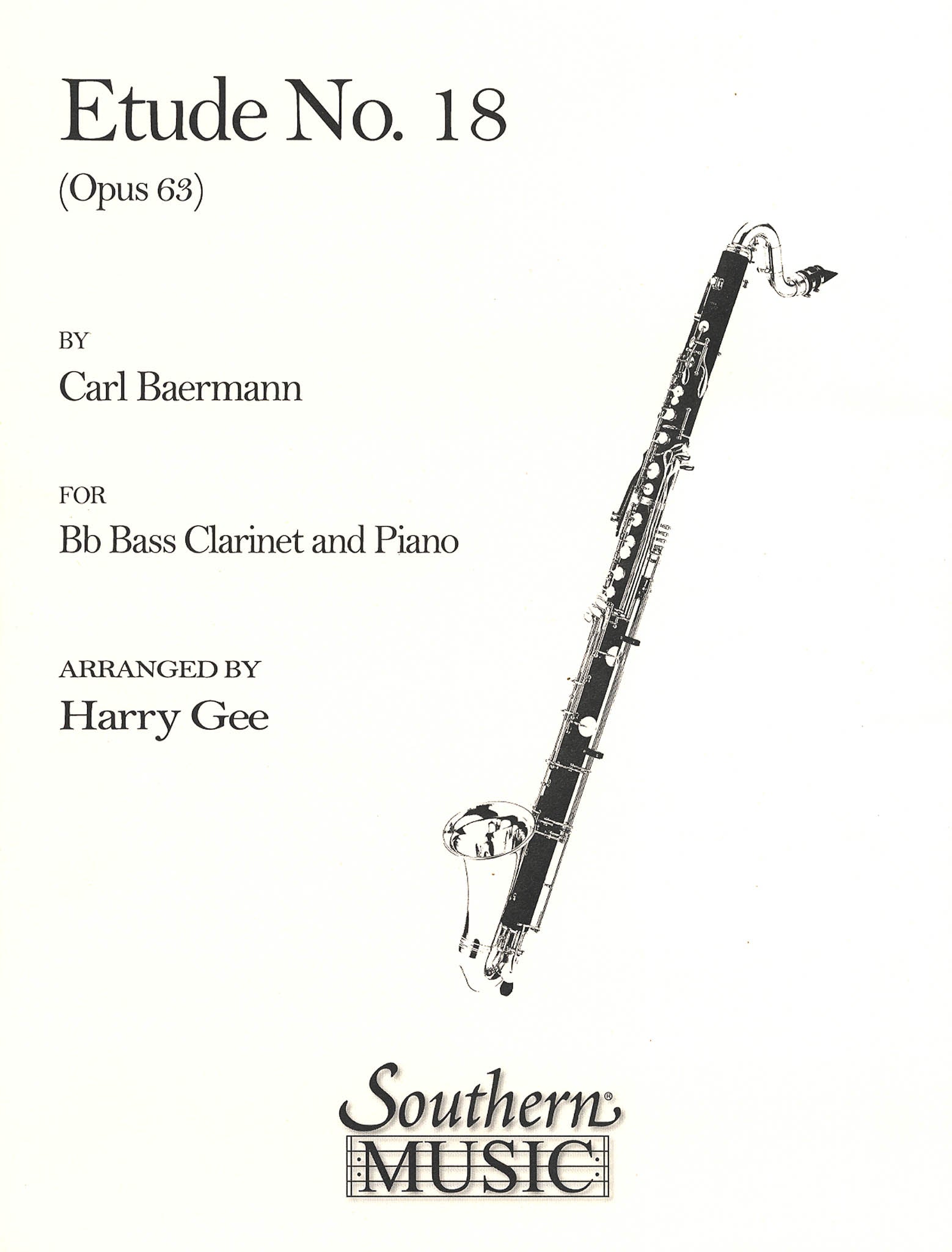 Clarinet Method, Op. 63, Div. II No. 18 Cover