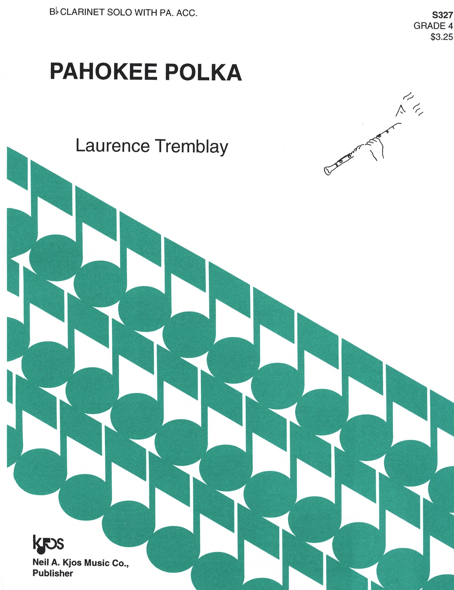 Tremblay Pahokee Polka clarinet and piano cover