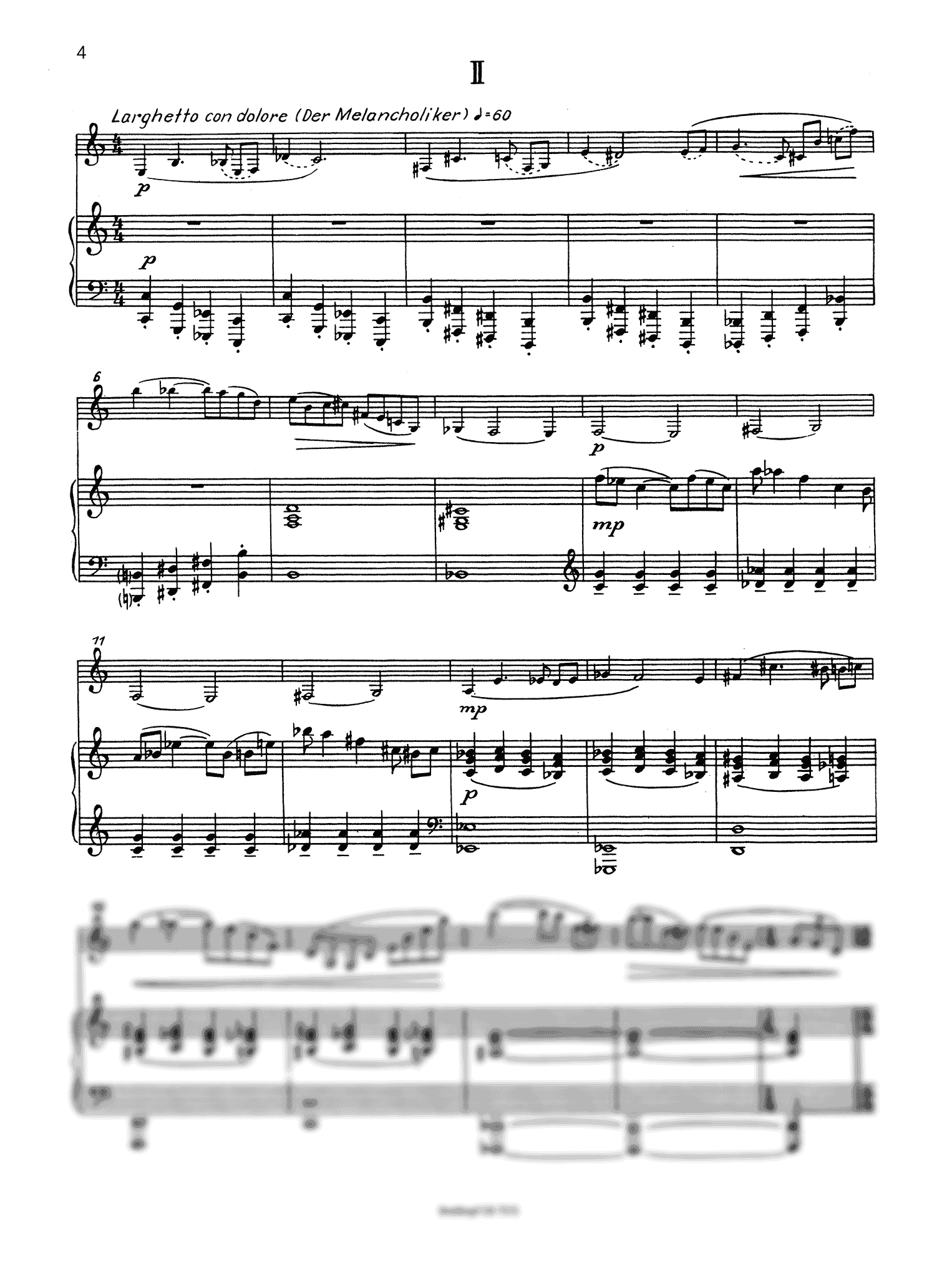 Habicht Clarinet Sonatina Temperamente - movement 2
