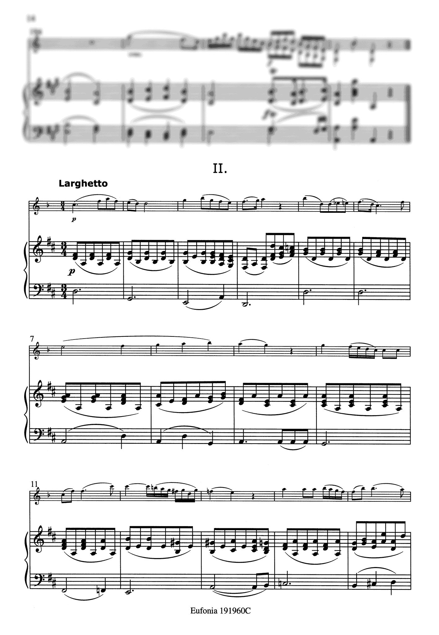 Clarinet Quintet, K. 581 - Movement 2