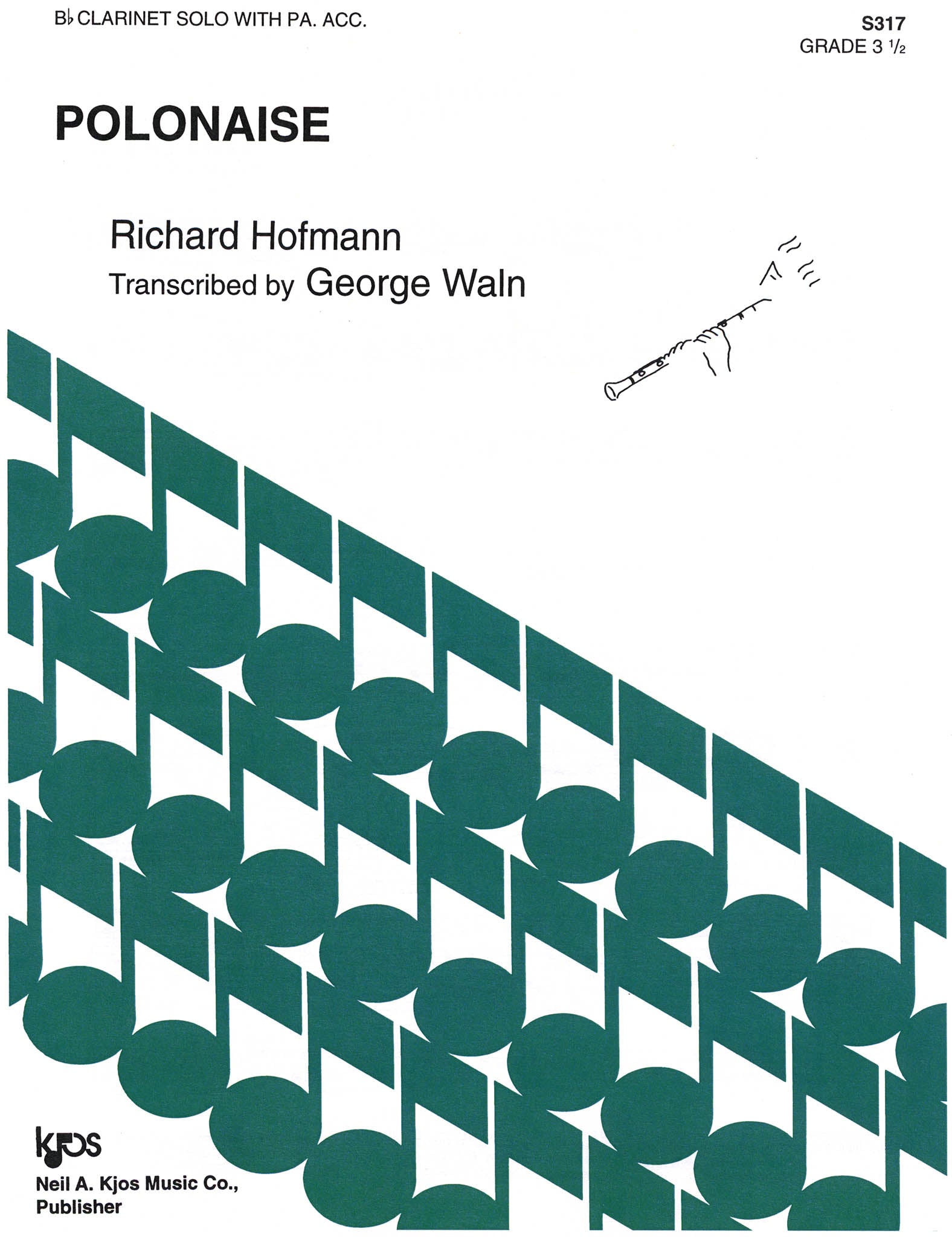 Hofmann Polonaise for clarinet & piano Cover