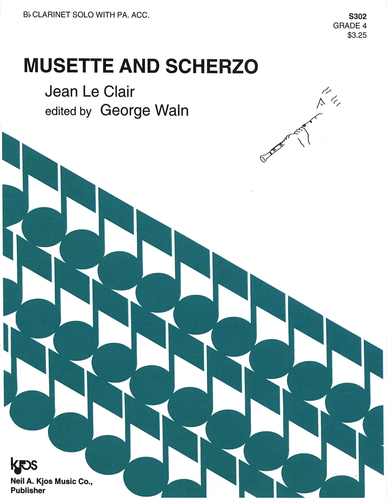 Leclair, Jean-Marie Musette & Scherzo Cover