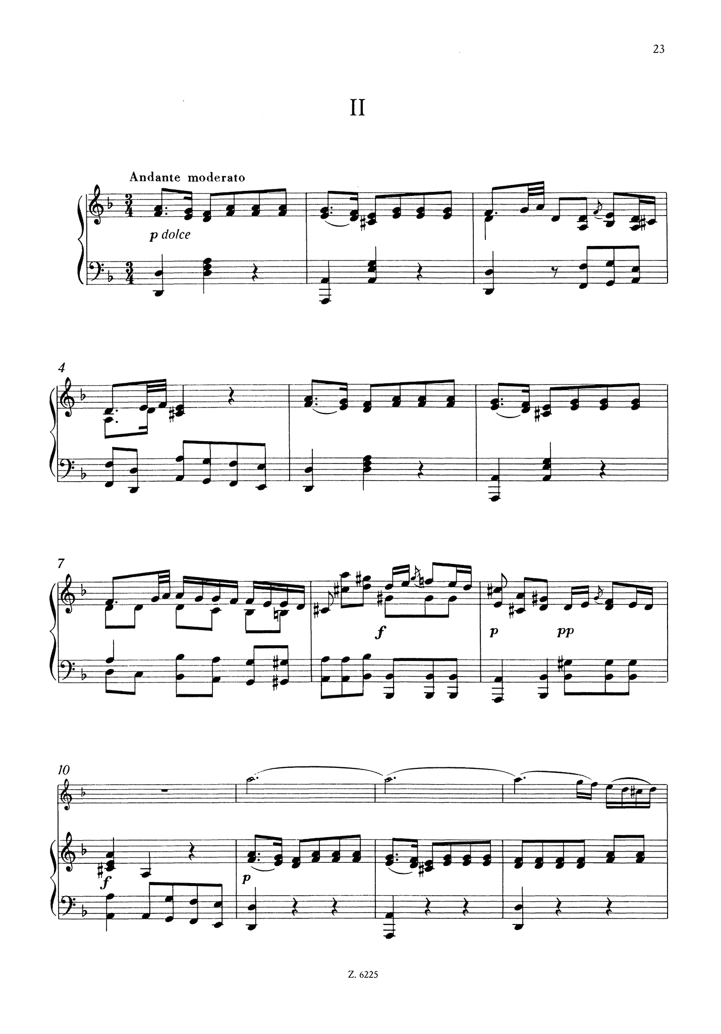 Clarinet Concerto No. 1 (Kaiser) in F Major - Movement 2