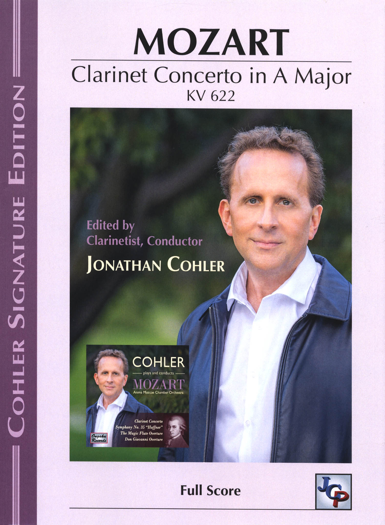 Clarinet Concerto in A Major, K. 622 Score Cover