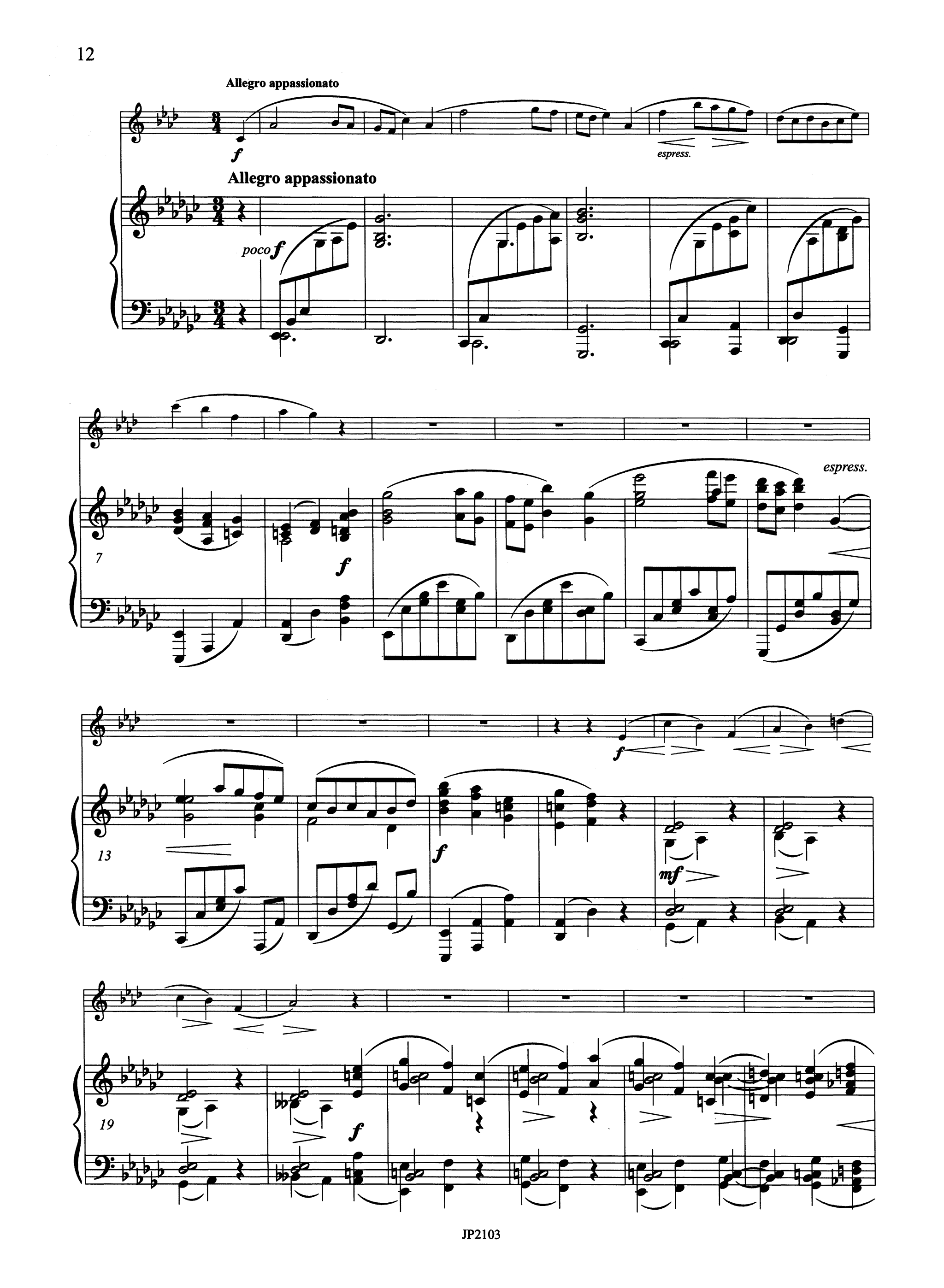 Brahms - Sonata #2 in Eb Major Op. 120 for Clarinet | Ellis