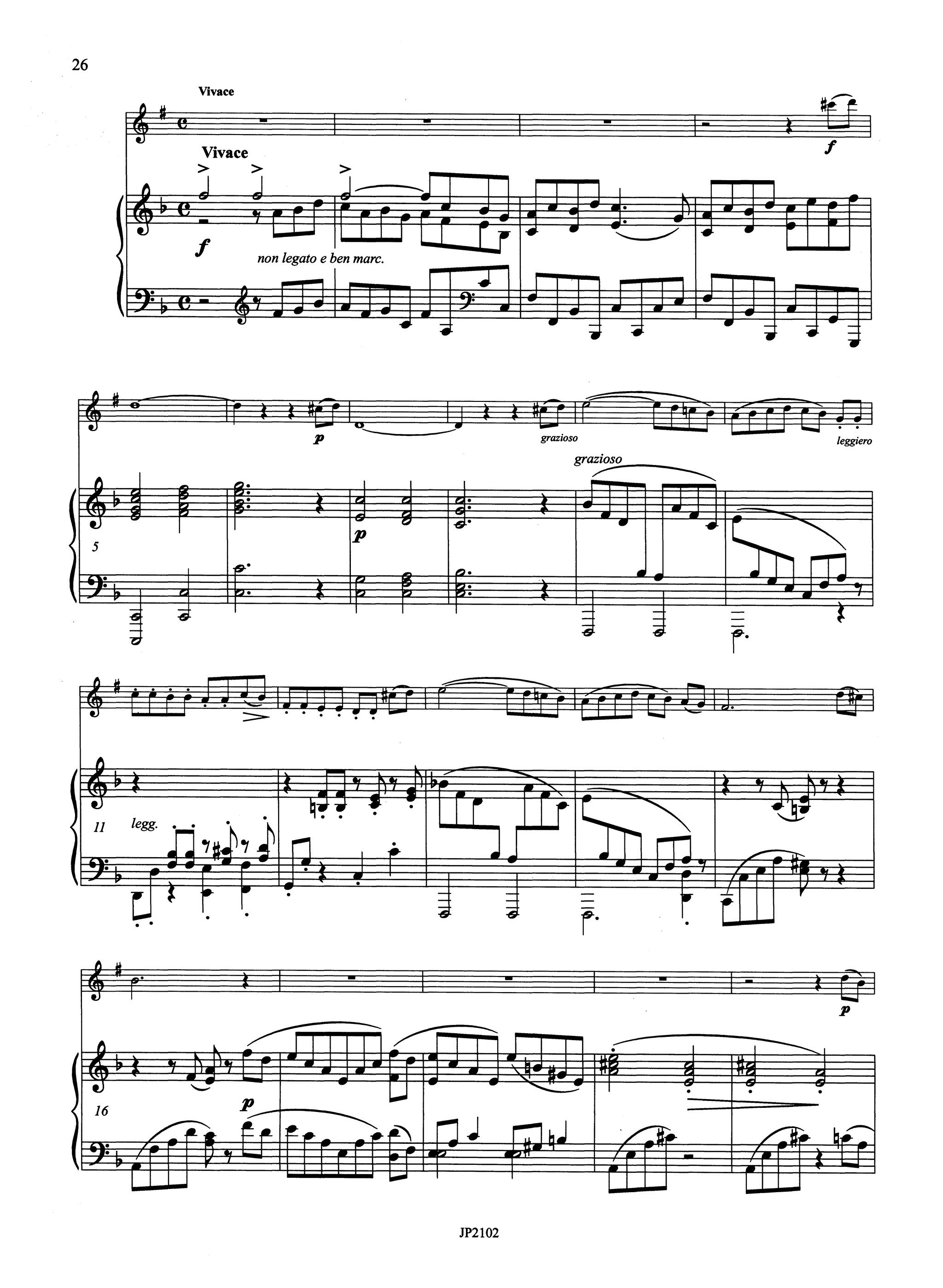 Brahms Sonata in F Minor, Op. 120 No. 1 - Movement 4