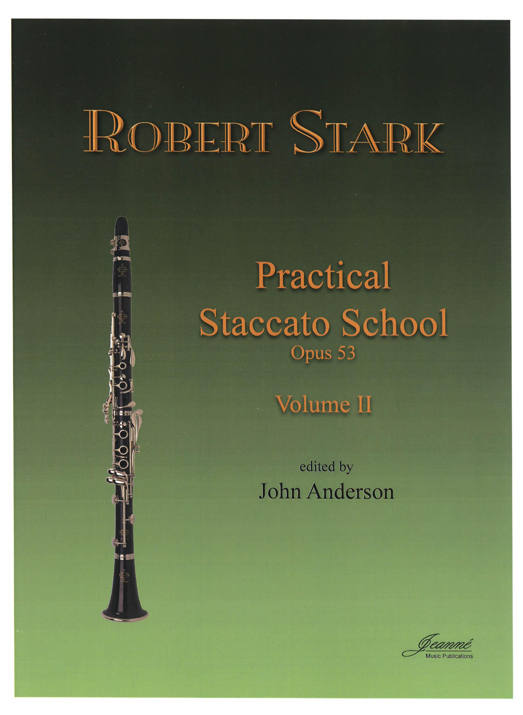 Stark Practical Clarinet Staccato School, Op. 53 Book 2 Cover