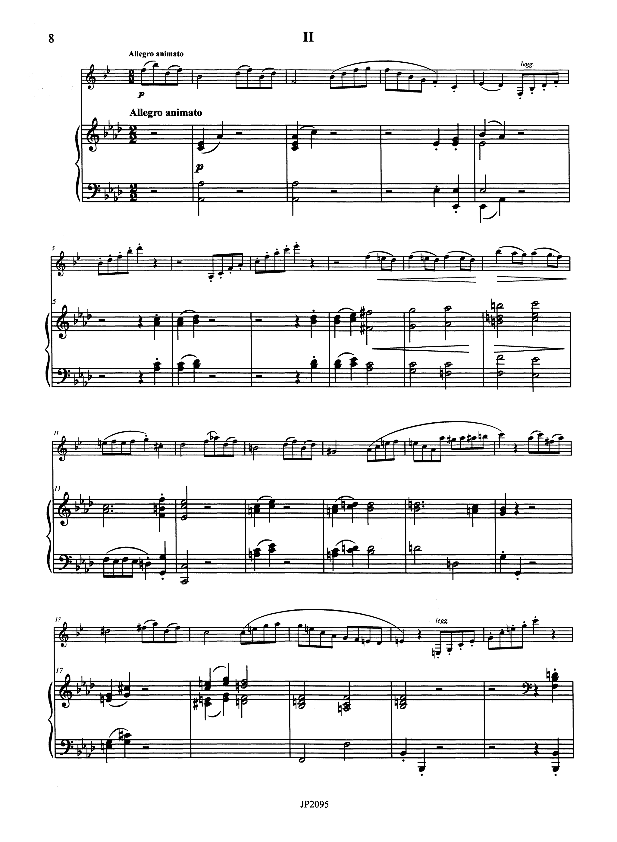 Saint-Saëns Clarinet Sonata, Op. 167 - Movement 2