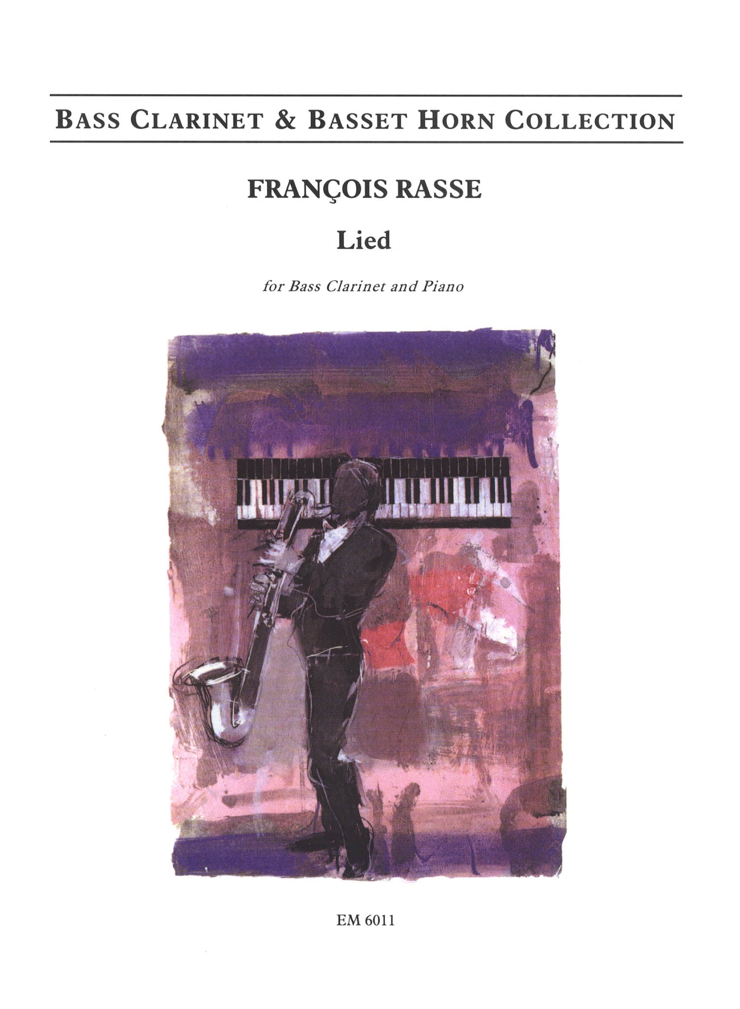 Rasse Lied bass clarinet and piano cover