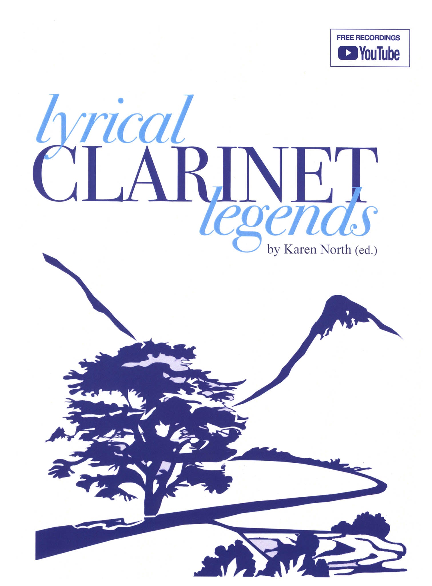 Karen North Lyrical Clarinet Legends clarinet and piano cover