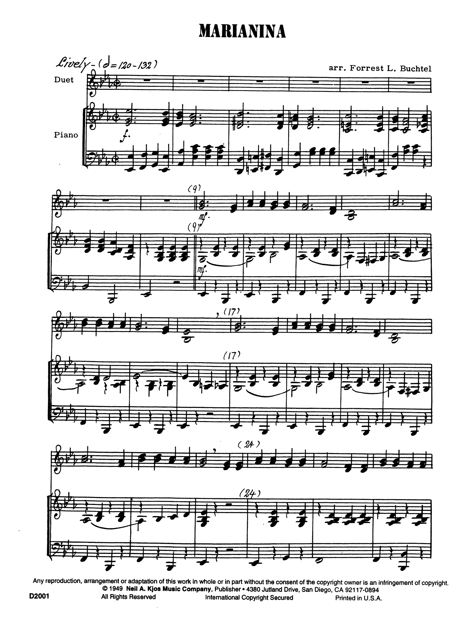 Marianina Score