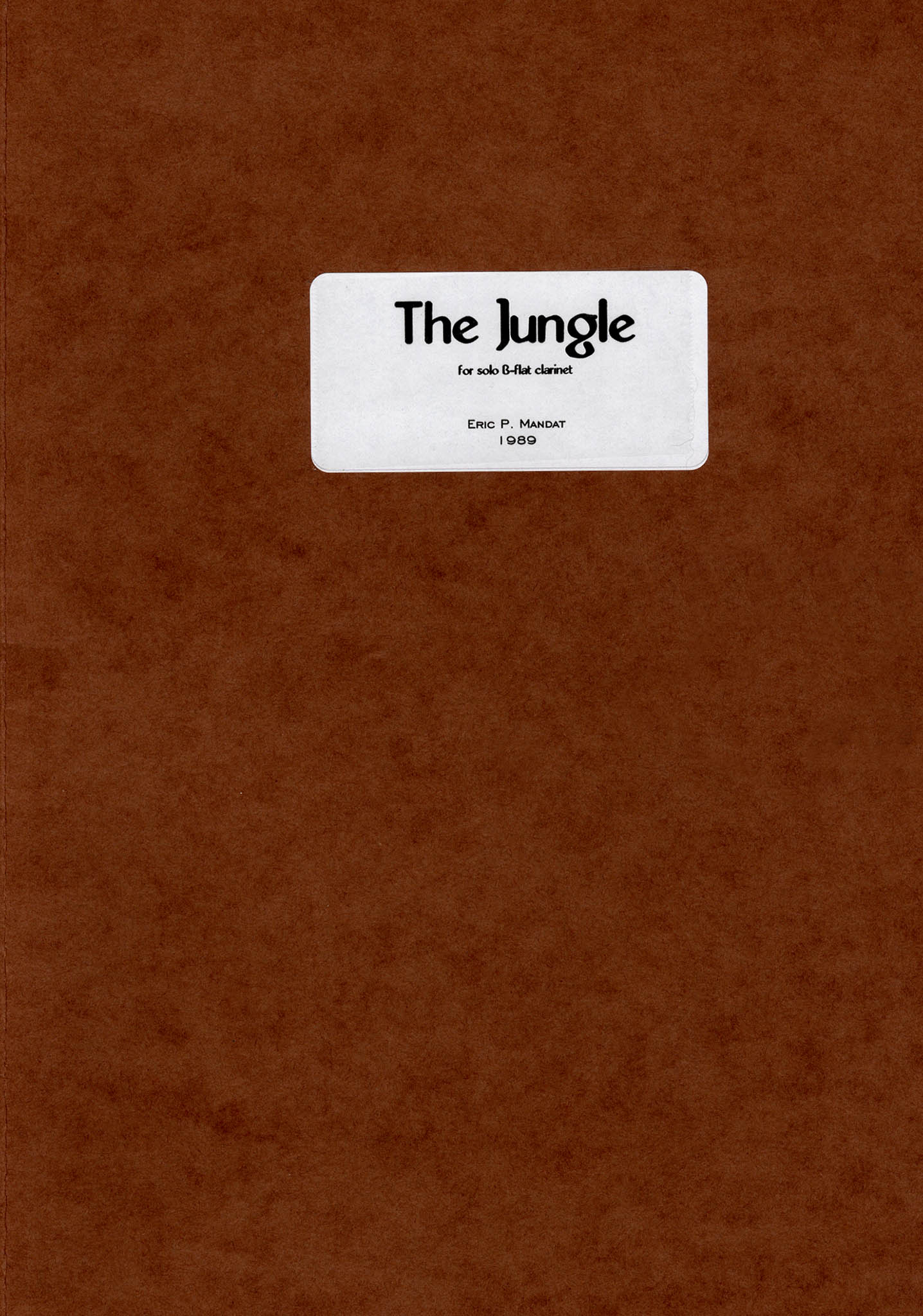 Mandat The Jungle cover