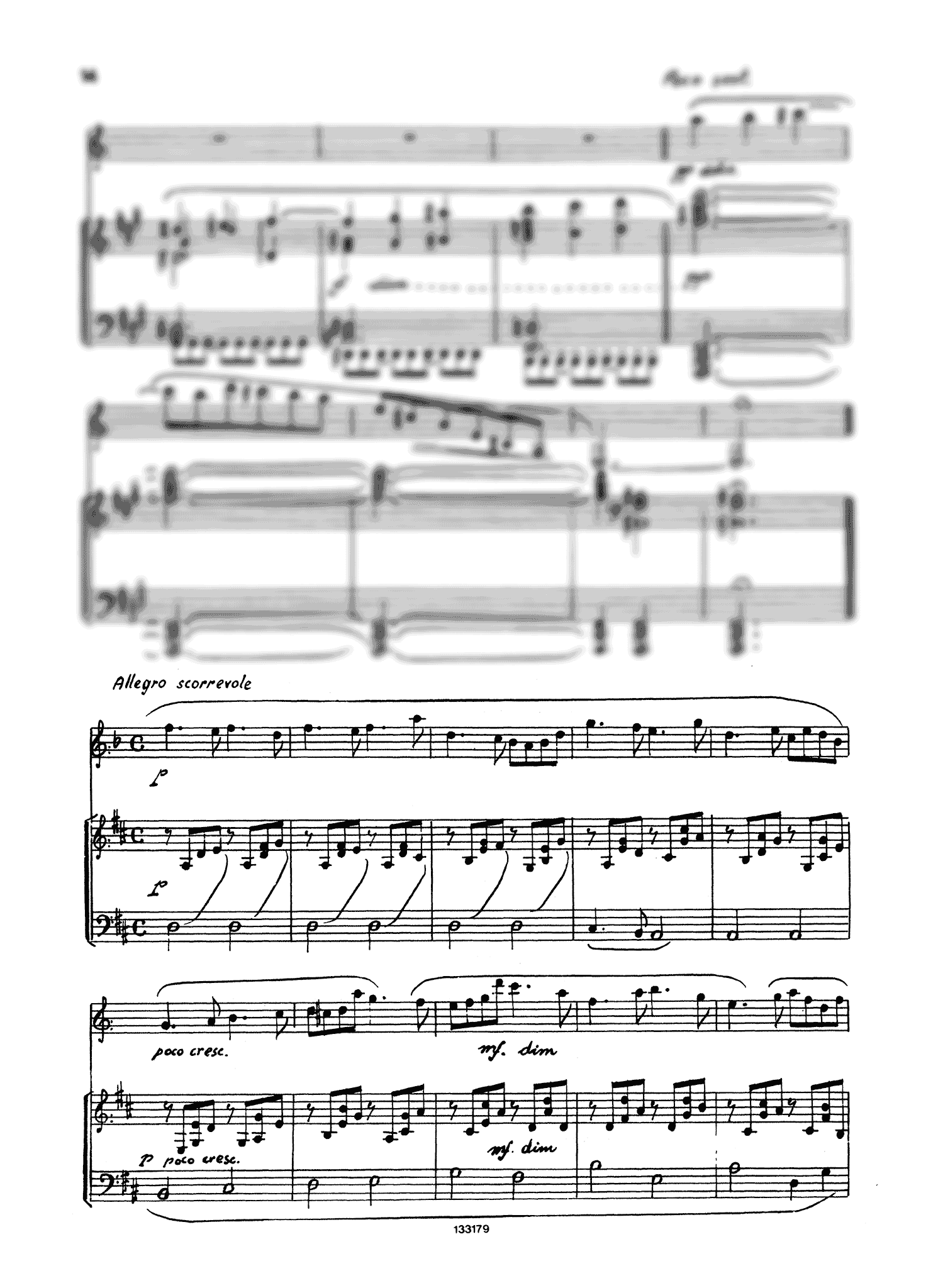Rota Sonata in D Major clarinet & piano - Movement 3