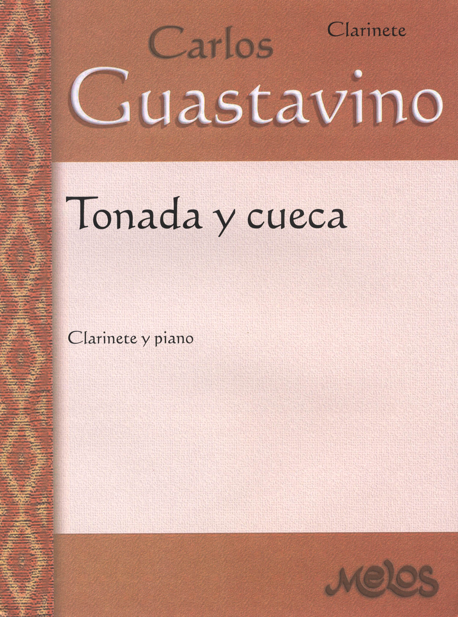 Guastavino Tonada y cueca clarinet and piano cover