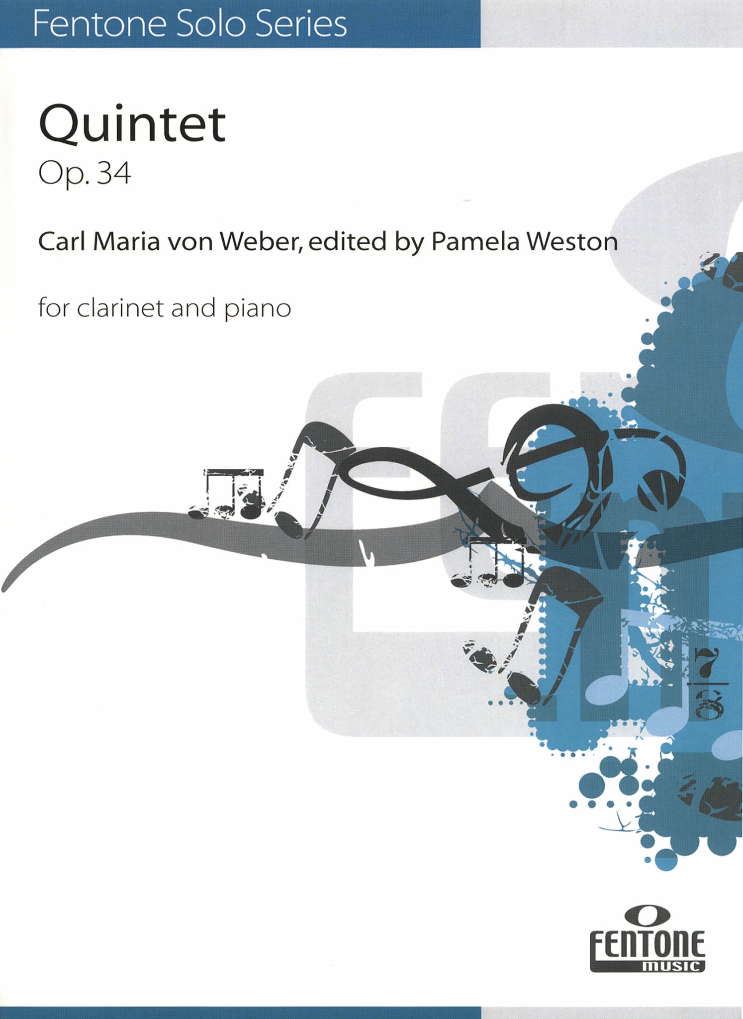 Weber Clarinet Quintet Op. 34 Cover