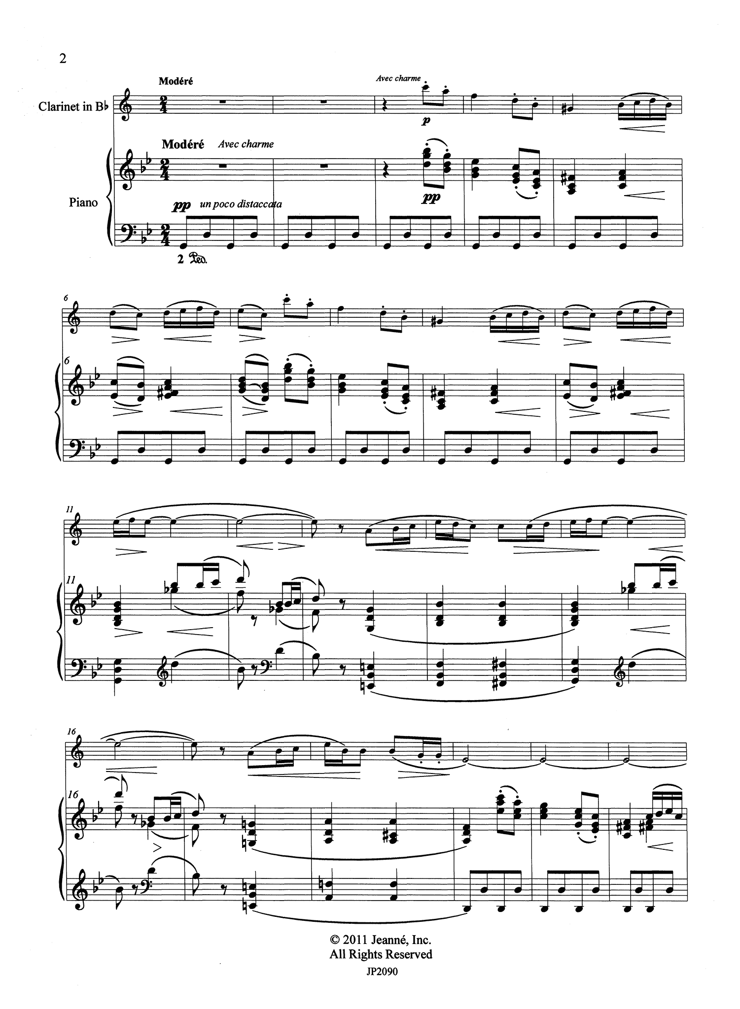 Pierné Pièce in G Minor, Op. 5 Score