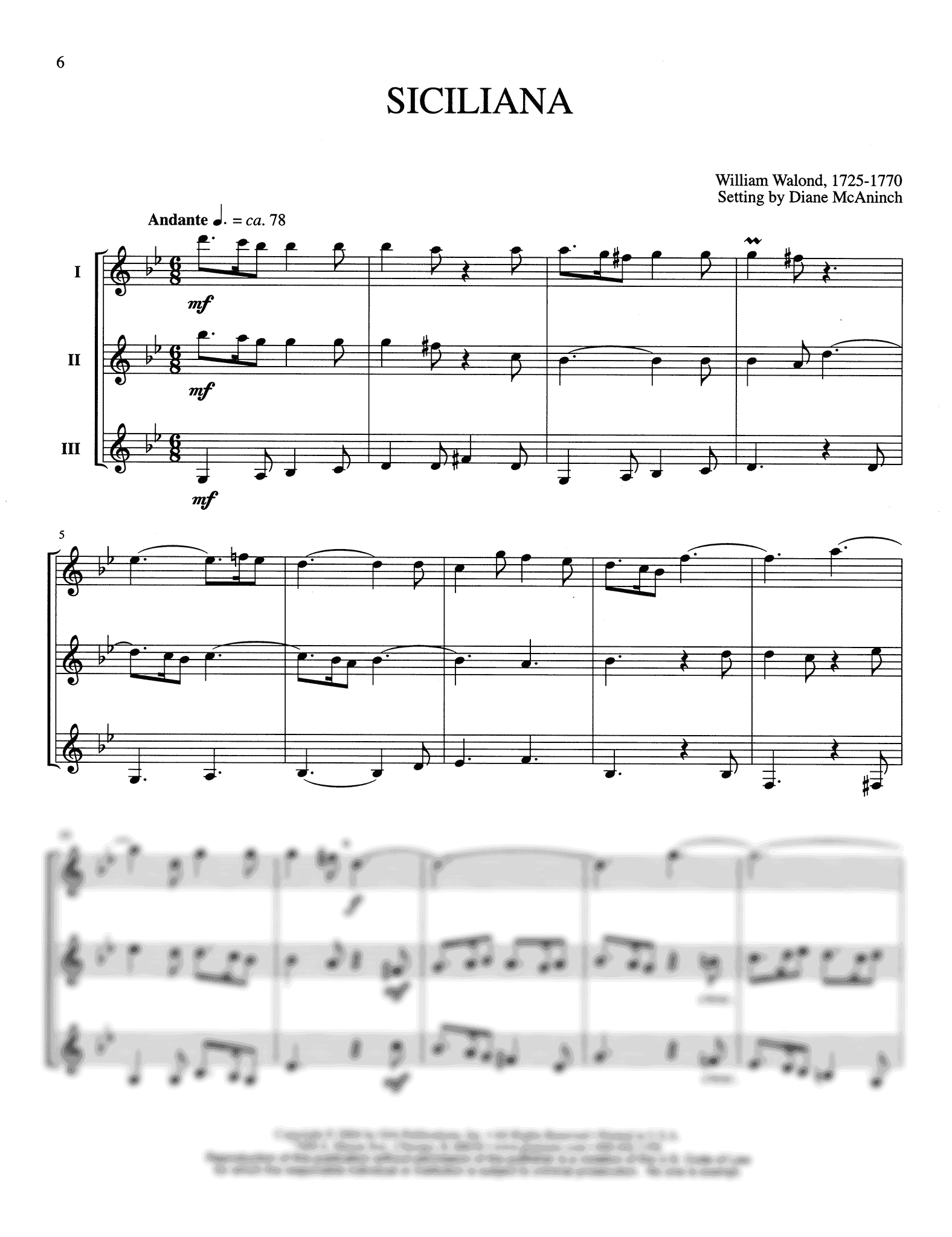 Four Meditations for Woodwind Trio Page 6