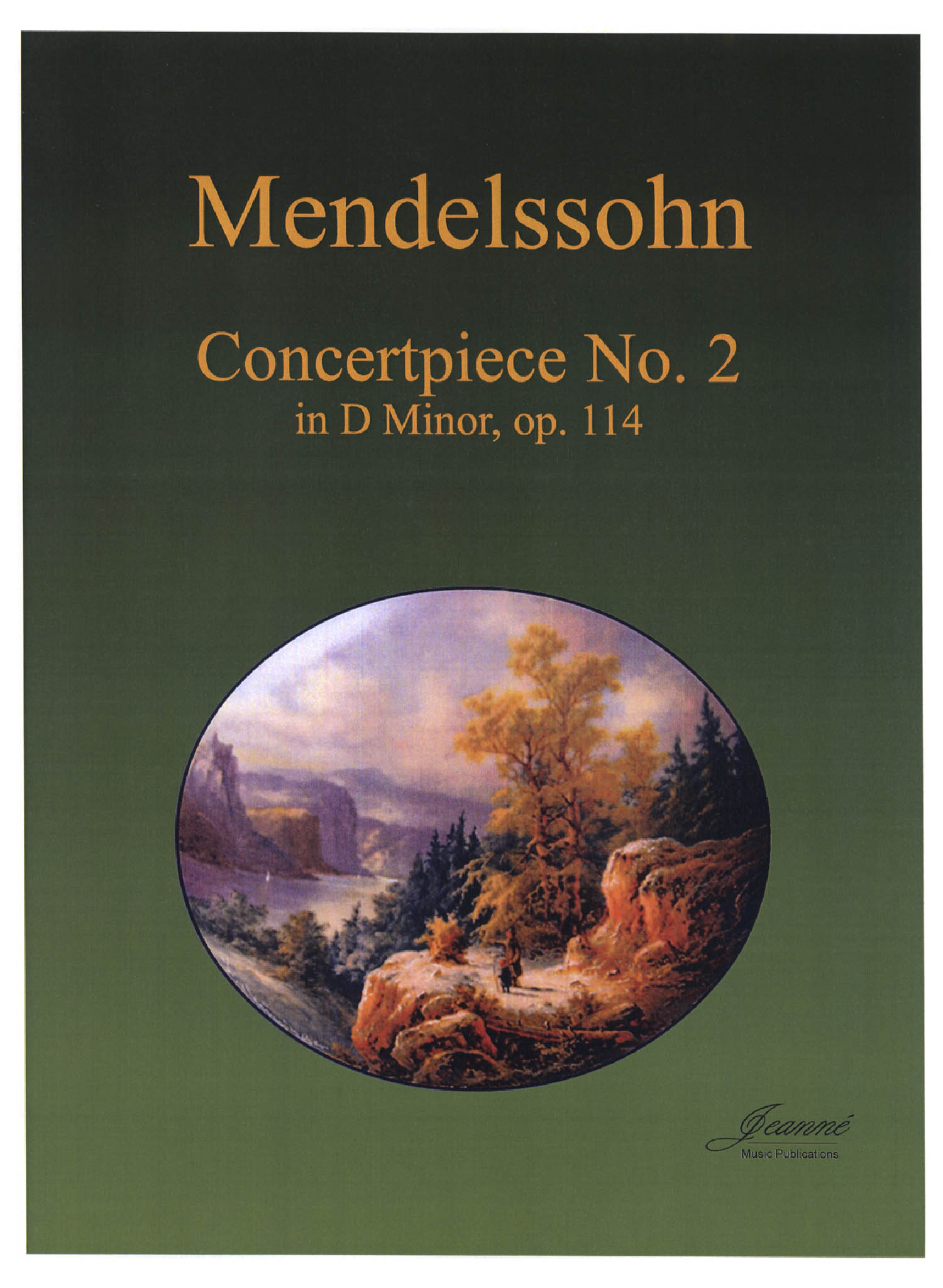 Mendelssohn No. 2 in D Minor, Op. 114 Cover