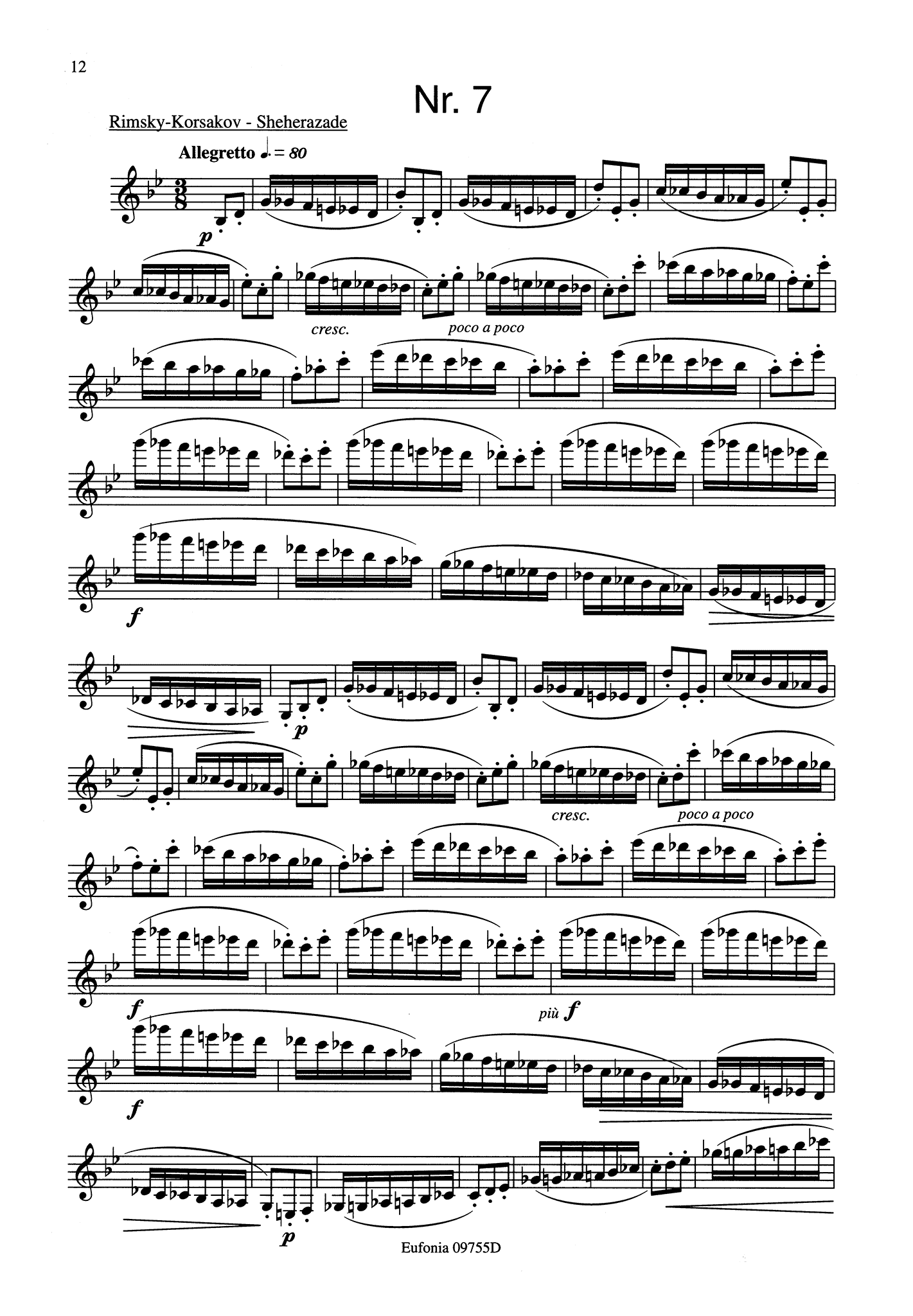 Alexander Stark 24 Studies for Clarinet page 12