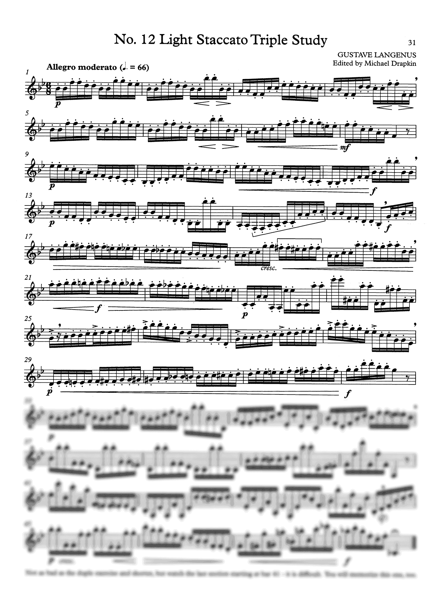 Drapkin’s Book of Clarinet Calisthenics Page 31
