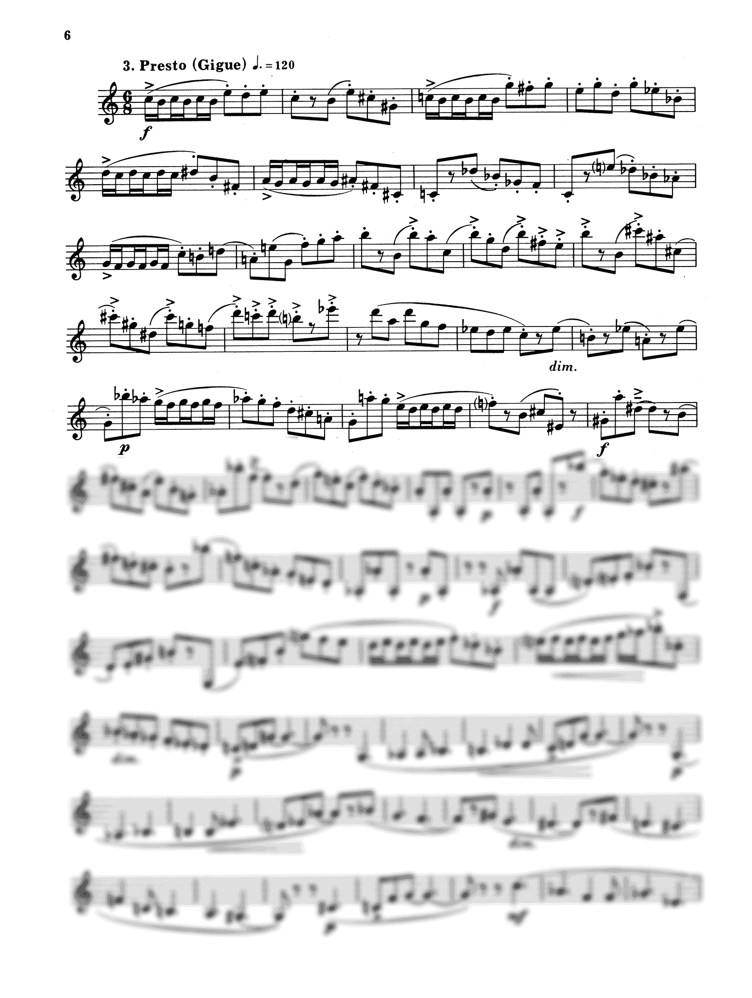 Raffaele d’Alessandro Suite for Solo Clarinet, Op. 64 - Movement 3